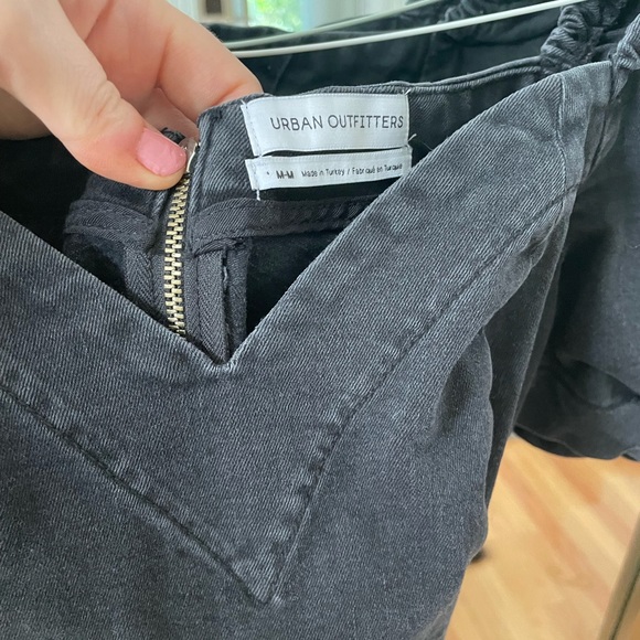 Urban outfitters sweetheart neckline puff sleeve denim dress - Picture 3 of 9